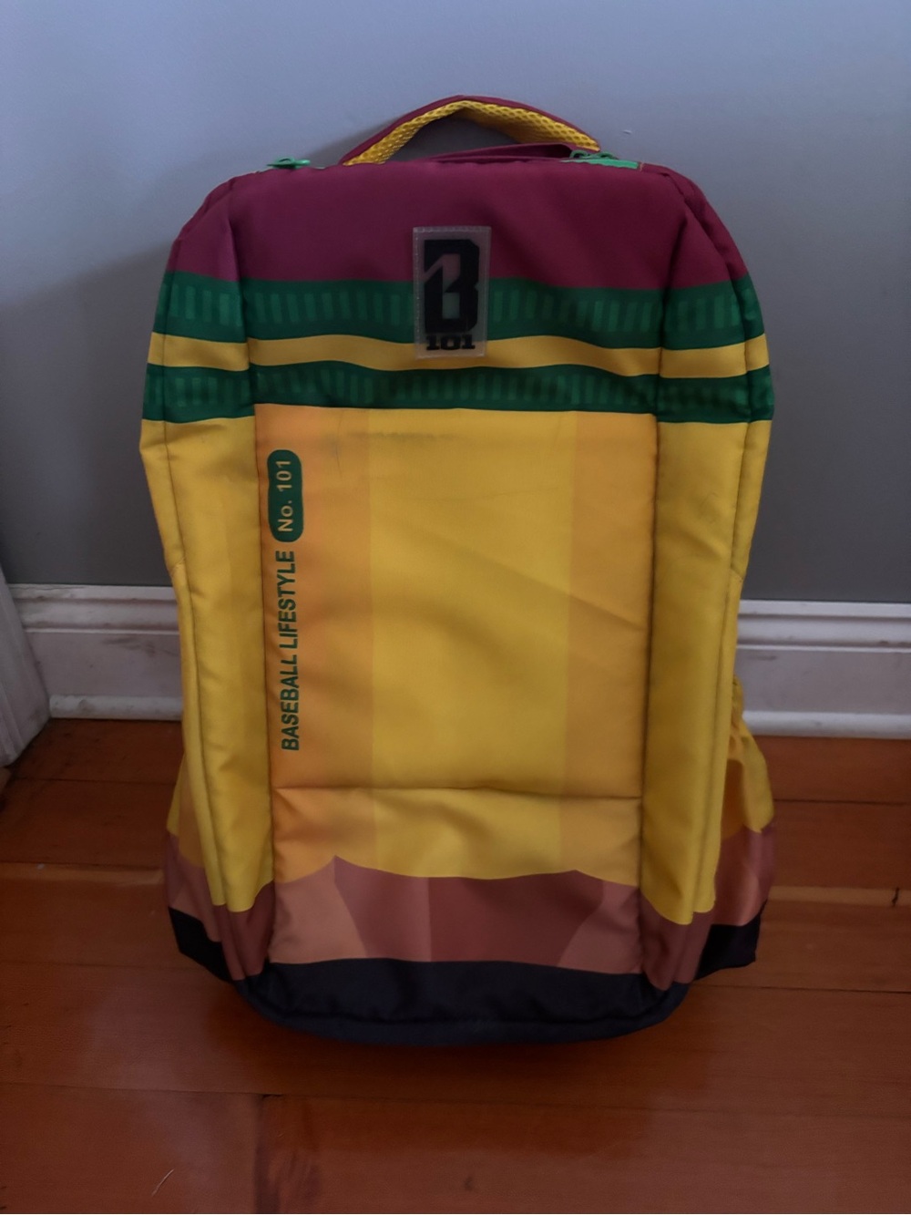 Baseball Lifestyle 101 pencil backpack
